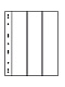 Листы-обложки VARIO 3VC (216х280 мм) из прозрачного пластика на 3 вертикальные ячейки (57х272 мм). Упаковка из 5 листов. Leuchtturm, 311773