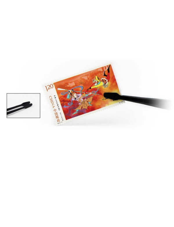 Пинцет для марок с прямой широкой лопаткой, 152 мм. PCCB MINGT, 820002