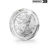 Капсулы Ultra Perfect Fit для монет American Eagle, Kookaburra, Koala, Kangaroo 1 унция серебро (40,6 мм), в упаковке 10 шт. Leuchtturm, 365299