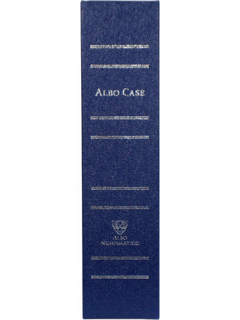 Albo Case для хранения монет в квадратных капсулах (48 капсул). Синий. Альбо Нумисматико, AC-17-04-03-01