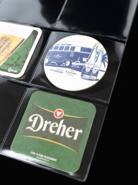 Лист-обложка ГРАНДЕ (Россия) (250х311 мм) из прозрачного пластика на 6 ячеек (109х93 мм). Standart. Albommonet, ЛБГ6