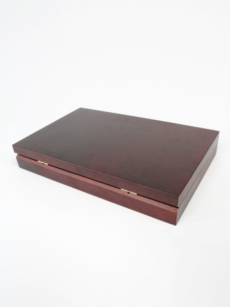 Деревянный футляр Vintage M (244х156х38 мм) под набор монет (2 капсулы d-44 мм, 4 капсулы d-46 мм, 1 капсула d-74 мм), тёмно-бордовый Деревянный футляр Vintage M (244х156х38 мм) под набор монет (2 капсулы d-44 мм, 4 капсулы d-46 мм, 1 капсула d-74 мм), тёмно-бордовый