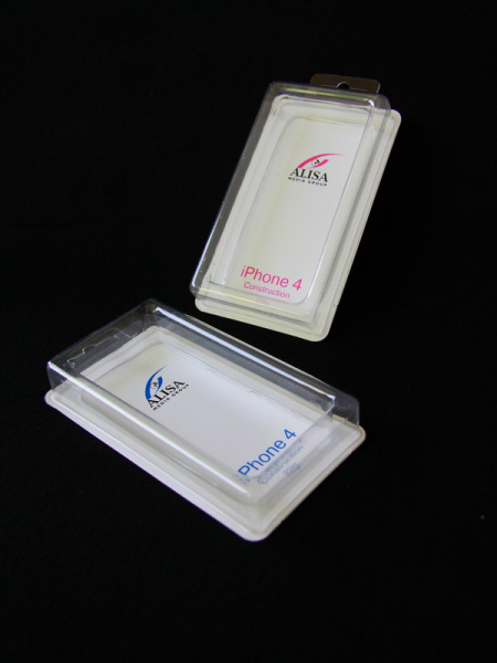 Блистер с приваркой под бампер для телефона iPhone 4