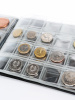 Карманный монетный альбом 209х153х18 мм для размещения 180 монет с комбинированными ячейками, горизонтальный