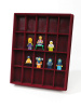 Планшет S (243х304х36 мм) для фигурок Lego, тёмно-бордовый  Планшет S (243х304х36 мм) для фигурок Lego, тёмно-бордовый