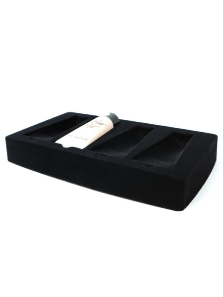 Флокированный ложемент под набор косметики