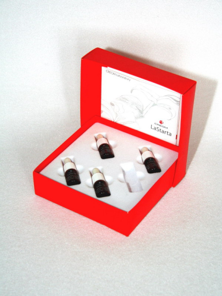 Флокированный ложемент под ампулы