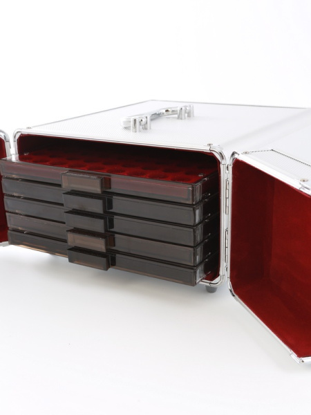 Кофр (CARGO MB 5) для 5 кассет (COIN BOX MB) или 3 кассет (COIN BOX XL). Leuchtturm, 310776 Кофр (CARGO MB 5) для 5 кассет (COIN BOX MB) или 3 кассет (COIN BOX XL). Leuchtturm, 310776