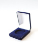 Футляр (61х79х32 мм) для 1 монеты из серии Australian Lunar Series II (50 cents, 1/2 oz silver proof) в капсуле, тёмно-синий  Футляр (61х79х32 мм) для 1 монеты из серии Australian Lunar Series II (50 cents, 1/2 oz silver proof) в капсуле, тёмно-синий