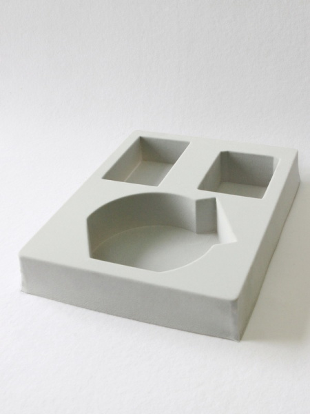 Флокированный ложемент под набор чая Флокированный ложемент под набор чая