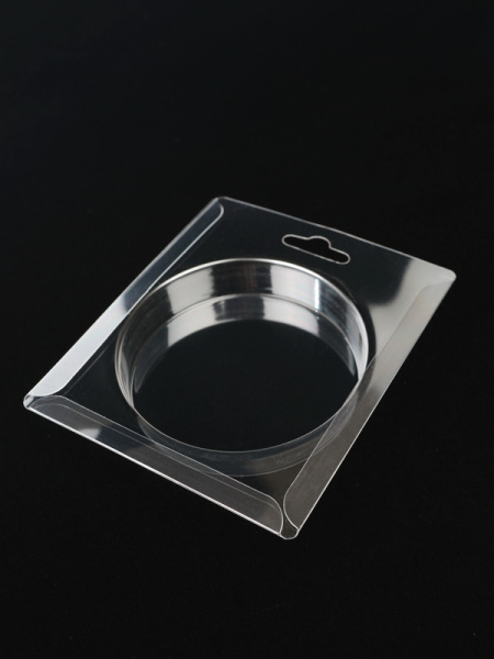 Блистер с загибом краев под изделие д.90 мм. Тип 9