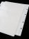 Листы-обложки ОПТИМА (Россия) (202х251 мм) с белой основой на 3 ячейки (180х72 мм). Двусторонний. Упаковка из 10 листов. Albommonet, ЛБЧ3