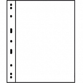 Лист-обложка VARIO 1C (216х280 мм) из прозрачного пластика на 1 ячейку (195х263 мм). Leuchtturm, 318444/1