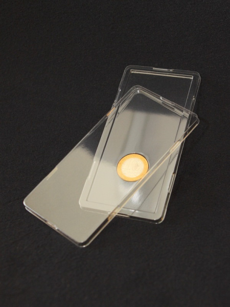 Блистер с крышкой под монету d-27 мм