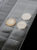 Лист формата ОПТИМА (Россия) (208х250 мм) с выдвижными секциями на 35 ячеек. Для монет диаметром до 27 мм