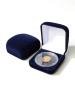  Футляр (55х60х36 мм) для одной монеты в капсуле (диаметр 44 мм), тёмно-синий