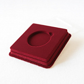 Сувенирная упаковка (106х106х20 мм) под монету, медаль (диаметр 48 мм, глубина 6,5 мм)
