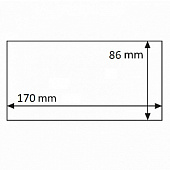 Защитный лист-обложка BASIC 170 для банкнот (170х86 мм). Упаковка 10 шт. Leuchtturm, 341221/10
