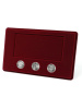 Планшет M (146х236х12 мм) для 3 монет 25 рублей и банкноты «Футбол 2018» в чехле, тёмно-бордовый Планшет M (146х236х12 мм) для 3 монет 25 рублей и банкноты «Футбол 2018» в чехле, тёмно-бордовый