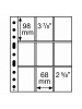 Листы-обложки GRANDE SH312-3/3C (242х312 мм) из тонкого прозрачного пластика на 9 ячеек (68х98 мм). Упаковка из 10 листов. Leuchtturm, 358077/10 Листы-обложки GRANDE SH312-3/3C (242х312 мм) из тонкого прозрачного пластика на 9 ячеек (68х98 мм). Упаковка из 10 листов. Leuchtturm, 358077/10