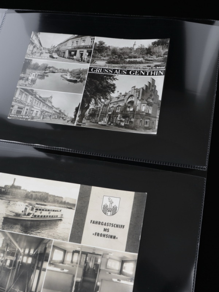 Лист-обложка ГРАНДЕ (Россия) (250х311 мм) из прозрачного пластика на 2 ячейки (225х145 мм). Professional. Albommonet, ЛБГ2