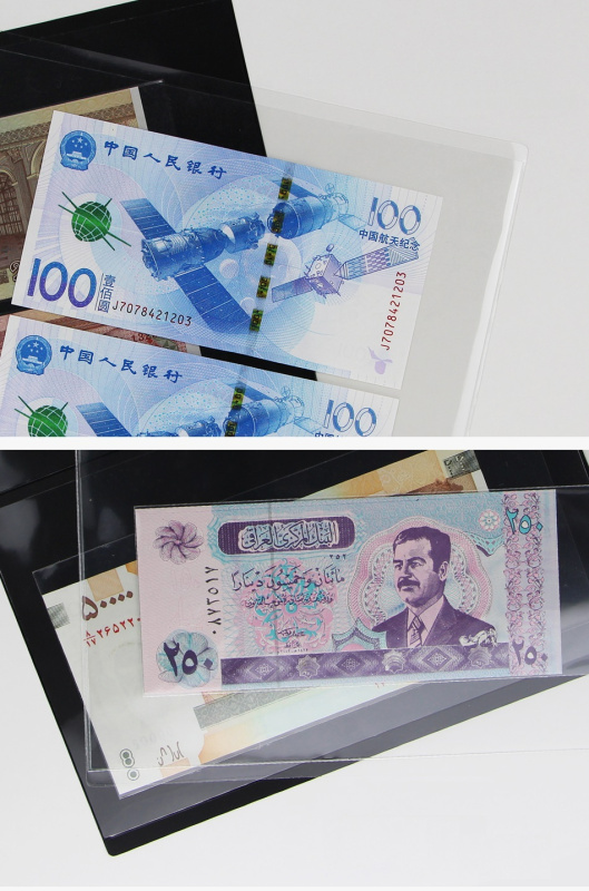 Листы-дисплеи без отверстий 1C (217х278 мм) из прозрачного пластика на 1 ячейку (210х263 мм). Упаковка из 10 листов. PCCB MINGT, 810572