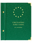Альбом (без листов) для монет «Регулярные монеты Евро». Альбо Нумисматико, H23-110-21-06