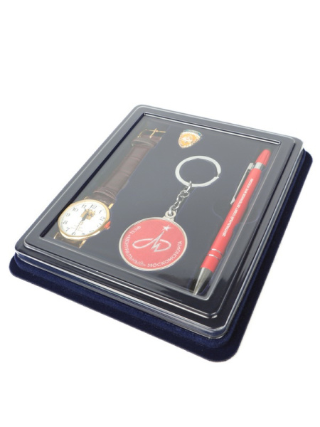 Сувенирная упаковка (162х191х20 мм) для подарочного набора «Ветеран МЧС России»