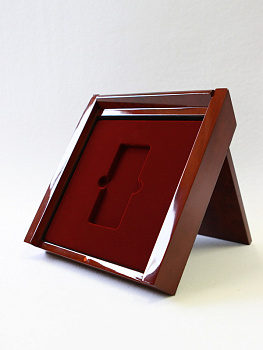 Футляр деревянный для слитка