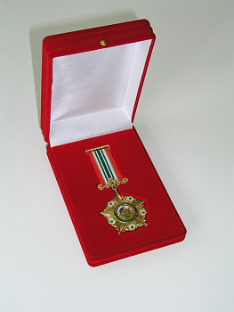 Флокированный футляр под медаль