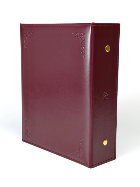  Папка низкая для планшетов (новое исполнение). Серия S, тёмно-бордовый