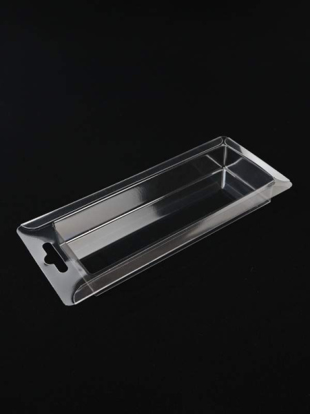 Блистер с загибом краев под изделие 55х153х23,5 мм. Тип 12