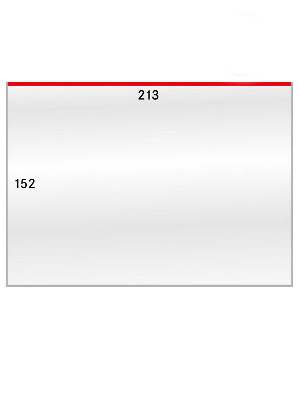 Листы-обложки для размещения предметов формата DIN А5 и ETB (213х152 мм). Упаковка 50 шт. Lindner, 888LP