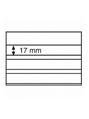 Планшеты Standard PS для марок (карточки-кулисы) 148х105 мм, 3 клеммташе (в упаковке 10 шт). С защитной плёнкой. Leuchtturm, 329963/10