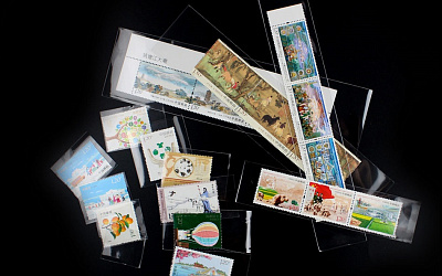 Чехлы, пакетики для марок
