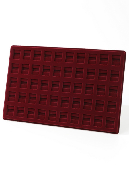 Планшет L (222х333х13 мм) под набор значков гербов городов (на булавке), тёмно-бордовый  Планшет L (222х333х13 мм) под набор значков гербов городов (на булавке), тёмно-бордовый