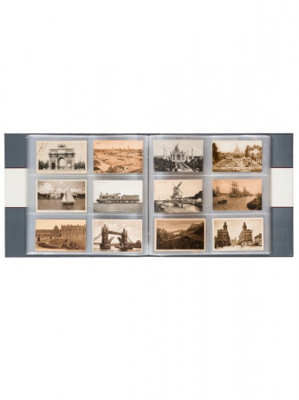 Альбом для исторических почтовых открыток (вместимость 600 шт). Leuchtturm, 348003