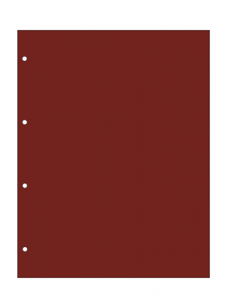 Прокладочный лист из картона формата ВАРИО (Россия) 217х279 мм. Красный