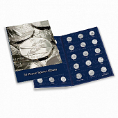 Картонный альбом для монет 50 pence London 2012 Olympic Games. Leuchtturm, 341627