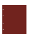 Прокладочный лист из картона формата НУМИС (Россия) 188х224 мм. Красный